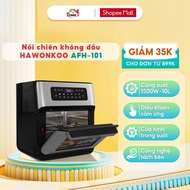 Hawonkoo AFH-101 oil-free fryer,1500W, 10L, 90-minute timer, transparent glass, 9 cooking menus,