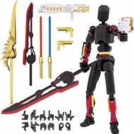 Action Figure Warrior Series 3d Printing Figure Assembly Model Seven Swords Made in Zhao Yun High Ze