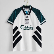 1993/95 Liverpool Away Vintage Shirt S-XXL Short Sleeve Casual Jersey Sports Football Jersey AAA