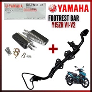 Y15ZR Front Footrest Bar & Footrest Stand (V)