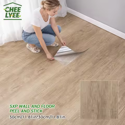 1/12/24pcs Self Adhesive Stick, Peel and Stick 11.81x11.81in Backsplash Wood Grain Tiles, Using for 