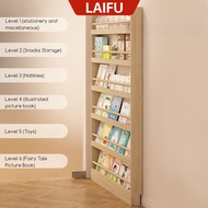 Thin Shelf Solid Wood Book Shelf Kids Book Shelf Baby Book Shelf Narrow Shelf Storage Rack