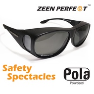 ZEEN PERFECT Polarized Fit Over glasses แว่นครอบตาเลนส์ตัดแสง Polarized มีกระบังข้าง ป้องกัน UV400 ก