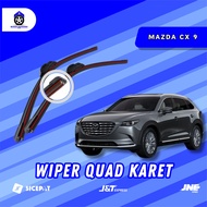 Mazda CX-9 Quad Blade Car Wiper 1 Set RightKiri W601