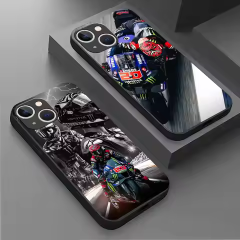 NO.20 Fabio QuartararoS Phone Case For iPhone 16 15 14 13 12 11 X XR XS 8 Plus Mini Pro Max Soft bla