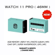 Watch 11 Pro ( 46MM ) 4GB Memory | Reply WS | Photo Album | MP3 | Dynamic Island | Waterproof IP 68 