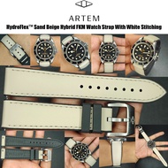 สายนาฬิกาแบบยาง รุ่น Artem Hydroflex FKM Hybrid Sailcloth