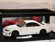 AUTOart 1/18 Nissan Skyline GT-R (R33) V-Spec (White) #77325