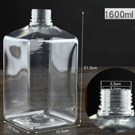 PLASTIC SUGAR PUMP BOTTLE, SIRUP CAPACITY 1600ML, WITH 10CC PUMP NOZZLE