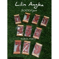 LILIN Number Candles