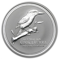 2003 Perth Mint Australia Kookaburra 1 oz .999 Silver Coin BU 1oz