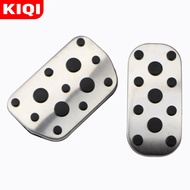 KIQI AT Car Pedals Case for Toyota Sienta 2015 - 2018 Accelerator Pedal Brake Pedal Covers Stainless