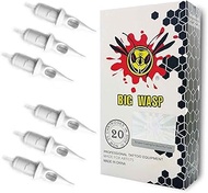 BIGWASP Professional 9RS Disposable Tattoo Needle Cartridge 9 Round Shader 20Pcs