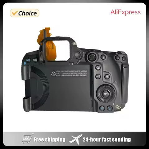 NEW Original repair parts For Canon R5 II Back Cover Rear Case Shell + SD Card Cove CY3-4056 FOR EOS