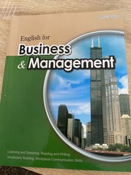 English for Business and Management