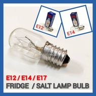 Fridge Bulb / Salt Lamp Bulb - E12 / E14 / E17 / Lampu Garam