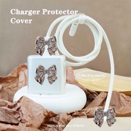 Compatible for  XIAOMI Charger Protector Silver Bow 90W MDY-14-EC USB for redmi charger cover for re