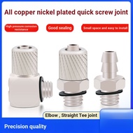 Pneumatic Mini Mini Trachea Quick Screw Joint PC6-M5 Pagoda Threaded Straight Elbow PL6-M6/4-M5-M3