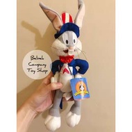 🇺🇸2001 WB looney tunes 華納卡通 樂一通 兔巴哥 兔寶寶 Bugs 古董玩具 玩偶 美國二手