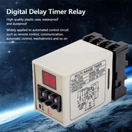 Dual Mode Delay Timer Relay Timer Relayรีเลย์ตั้งเวลา 0.01S-99HจอแสดงผลLEDดิจิตอล 12/24/110/220/380Vการควบคุมอัตโนมัติชุดควบคุมมอเตอร์บนของ