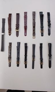 ( 今日秒閃價 ) 全新原廠精工錶10mm 11mm 12mm 13mm 14mm 女裝錶皮帶 ( 最低消費5條$100 ) ( 可順豐到付 )