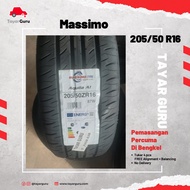 Massimo 205/50R16 Tayar Baru (Installation) 205 50 16 New Tyre Tire TayarGuru Pasang Kereta Wheel Rim Car