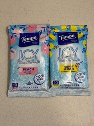Tempo 濕紙巾 // 桃味 // 檸檬味