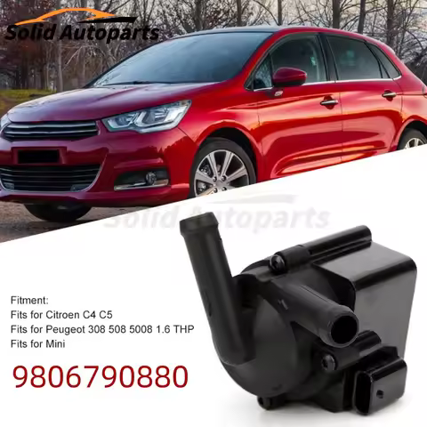 9806790880 Turbo Electric Water Pump Without Bracket for Citroen C4 C5 Peugeot 308 508 5008 1.6 THP 