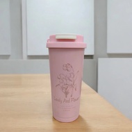 🌸 500ml Vintage Flowers Thermos Cup Botol Air Stainless Steel – Tahan Panas & Sejuk, Elegant Travel 