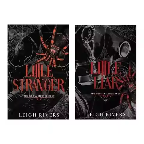 The Web of Silence Duet by Leigh Rivers 2 Books Set Dark Romance Novel Collection