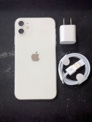 Apple iPhone 11 128GB  白色 二手機/中古機（8.5成新）可用舊機貼換