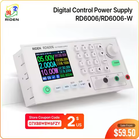 RD RD6006 RD6006W USB WiFi DC DC Voltage current Step-down Power Supply module buck adjustable conve