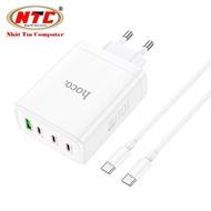 Bộ cáp và Cốc sạc nhanh 4 cổng Hoco N31 TypeC PD 100W GaN (Trắng) - Nhat Tin Authorised Store