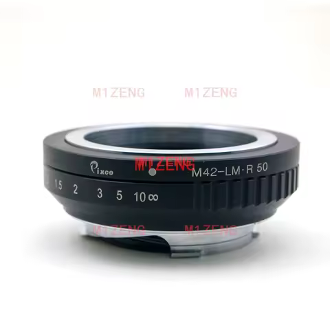 m42-lm Rangefinder Focus Adapter for 50mm M42 Screw Mount lens to Leica M L/M m240 m11 m10 M9 M8 M7 