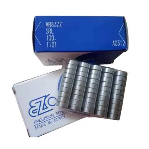 Original Japan EZO bearing MR83ZZ 3*8*3mm R-830ZZ precision miniature ball bearings MR83 830 3x8x3 m