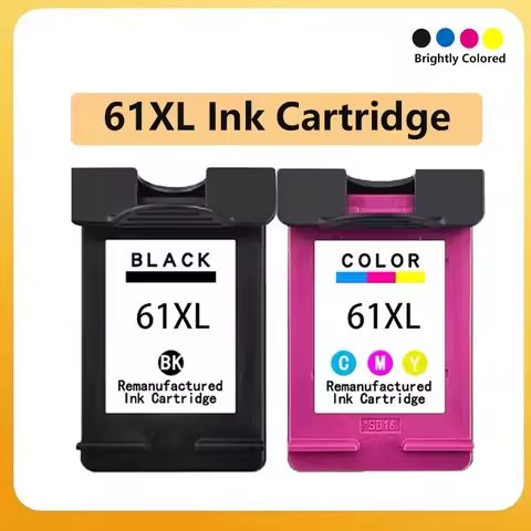 Compatible 61XL Ink Cartridge For HP61 For HP Envy 4500 4502 5530 Deskjet 1050 2050 3050 3054 3000 1