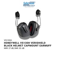 Honeywell VS130H VeriShield Black Helmet Capmount Earmuff