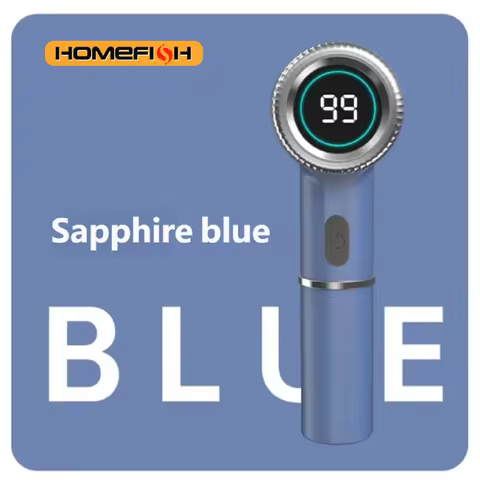 HOMEFISH Electric Spin Scrubber With 5 Replaceable Brush Head, Three-speed Adjustable Handheld Recha