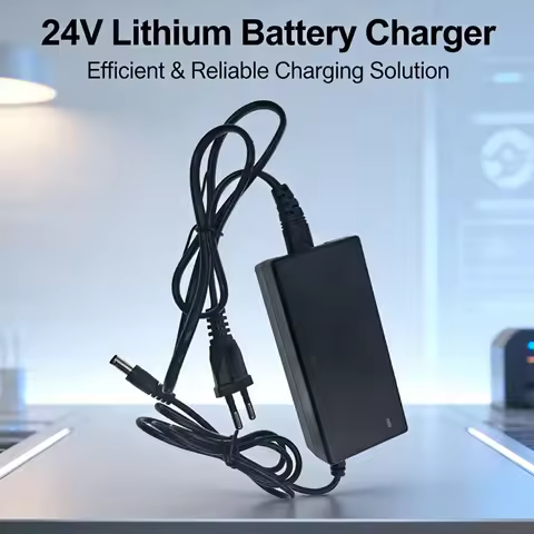 29.4V 2A Charger for 24V 25.2V 25.9V 29.4V 7S lithium battery DC 5.5*2.1 MM
