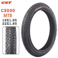 CST 16inch Bike Tire 22x1.95 MTB folding bike parts C3030 16*1.95 Small Wheel 305 Children's Folding Bicycle Tyre