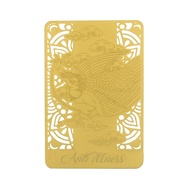 Anti Illness Talisman Gold Card V2
