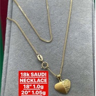 COD PAWNABLE 18k SAUDI GOLD NECKLACE JAPAN STYLE CHAIN