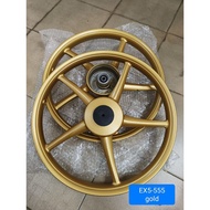 SPORT RIM 5L GTO 555 5 BATANG SP522 EX5 / EX5 DREAM / WAVE 100 RIM MOTOSIKAL