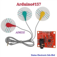 Arduino#157 AD8232 ECG Measurement Pulse Heart Rate Sensor Fitness Set