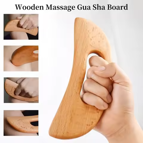 Wooden Gua Sha Tool Scraping Board Massage Tool Slimming Guasha Massage Board Gua Sha Scraper Body M
