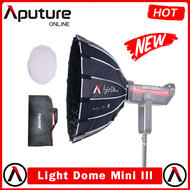 ♥ATTRACT♥ Aputure Light Dome Mini III Softbox Foldable Quick-setup Umbrella Soft Box Bowens Mount fo