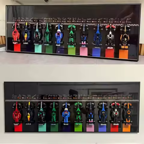 43.5'' Black Display Wallboard for Lego Speed Ultimate Formula 1,Adult Collectibles for Lego Car Wal