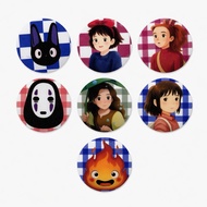 Ghibli Studio Safety Pins 7pcs