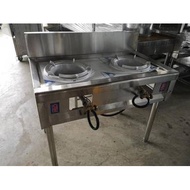 2 BURNER STAINLESS STEEL KWALI .