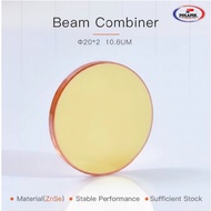 Laser lens CO2 Laser Beam Combiner lens Beam combiner Laser co2 2 diameter 20mm thickness 2mm